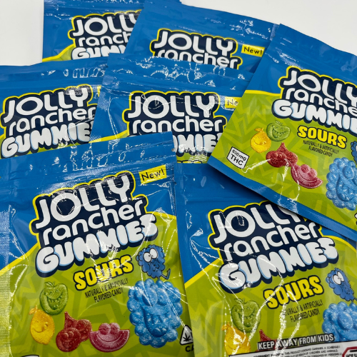 (8) Jolly Rancher Sours 600mg