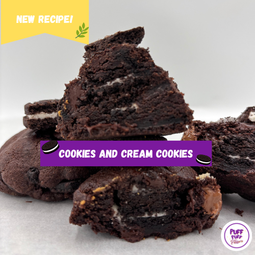 (4) Cookies and Creme "NY style" Cookies 200mg